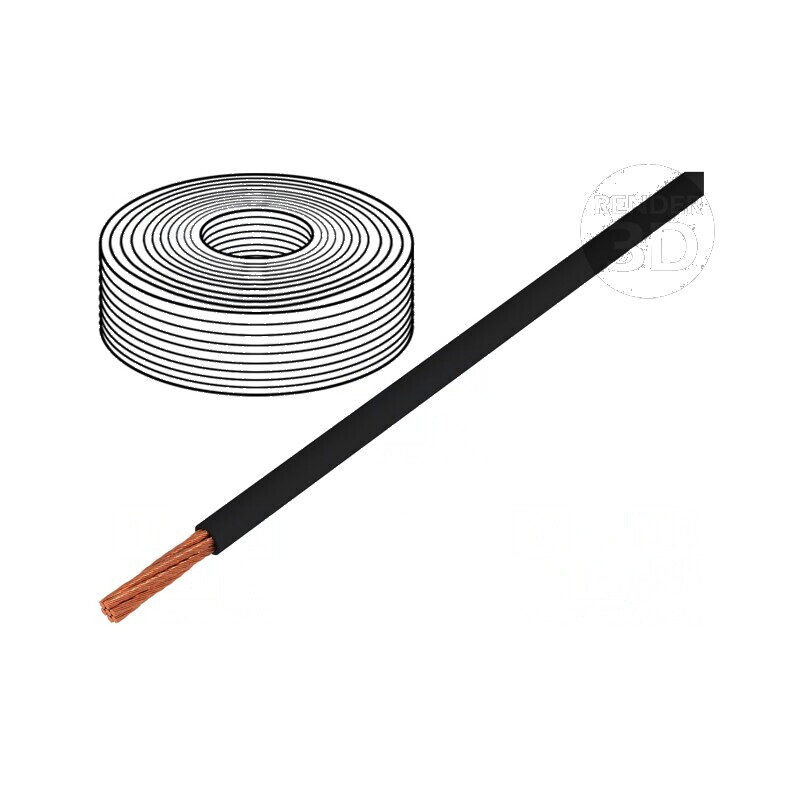 Cablu LifY 1x0,25mm² litat cu PVC negru, 300V, temperatură operare -15 până la 80°C | Electronic-mag.ro | Componente Electronice Cablu LifY 1x0,25mm² litat cu PVC negru, 300V, temperatură operare -15 până la 80°C | Electronic-mag.ro | Componente Electronice