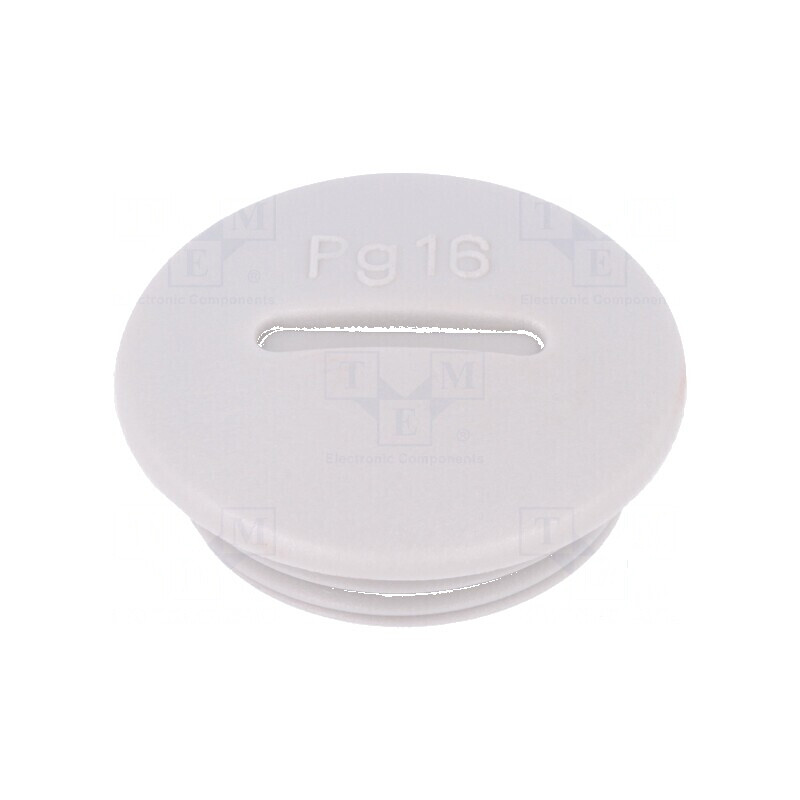 Capac de protecție PG16 IP54 din poliamidă gri deschis, 6mm - accesorii pentru cabluri | Electronic-mag.ro | Componente Electronice Capac de protecție PG16 IP54 din poliamidă gri deschis, 6mm - accesorii pentru cabluri | Electronic-mag.ro | Componente Electronice