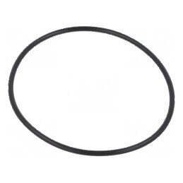 Garnitură O-ring cauciuc NBR 2mm grosime, 57mm diametru interior, M63, neagră | Electronic-mag.ro | Componente Electronice