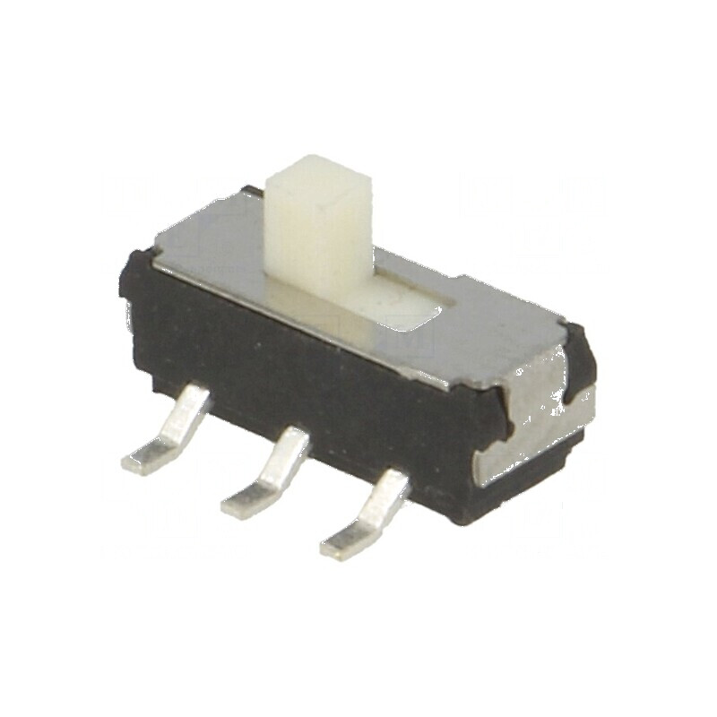Comutator glisant DPDT 0,3A/6VDC ON-ON Poz: 2 cu 6 terminale SMT | Electronic-mag.ro | Componente Electronice Comutator glisant DPDT 0,3A/6VDC ON-ON Poz: 2 cu 6 terminale SMT | Electronic-mag.ro | Componente Electronice