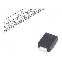 Diodă redresoare SMD 200V 1,5A 150ns DO214AA, SMB - Ufmax 1,3V | Electronic-mag.ro | Componente Electronice