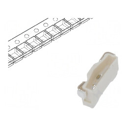 LED SMD 2808 Albastru 250mcd 2,8x0,8x1,2mm 110° Tensiune 3,2÷3,7V | Electronic-mag.ro | Componente Electronice