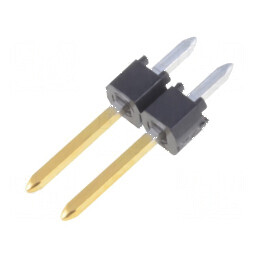 Conector C-Grid III pentru şiruri pini, tată PIN 2, tip drept | Electronic-mag.ro | Componente Electronice