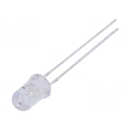LED UV 30° 150mW 380-390nm 12-20mA 5VDC THT - Lumină Ultravioletă pentru Aplicații Industriale | Electronic-mag.ro | Componente Electronice