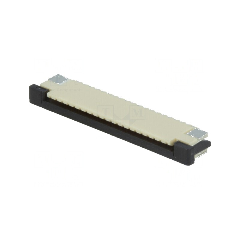 Conector FFC/FPC Orizontal 20 Pin ZIF - Conector Superioare pentru Circuit Imprimat | Electronic-mag.ro | Componente Electronice Conector FFC/FPC Orizontal 20 Pin ZIF - Conector Superioare pentru Circuit Imprimat | Electronic-mag.ro | Componente Electronice