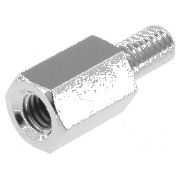 Piuliță Distanțieră Filetată 10mm M4 - Filet Interior și Exterior M4 | Electronic-mag.ro | Componente Electronice