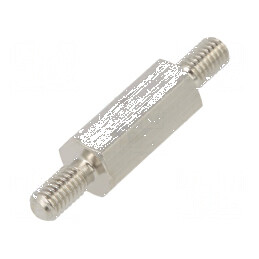 Piuliță Distanțieră Filetată 12mm M3 Hexagonală - Accesorii pentru Montaj și Asamblare | Electronic-mag.ro | Componente Electronice