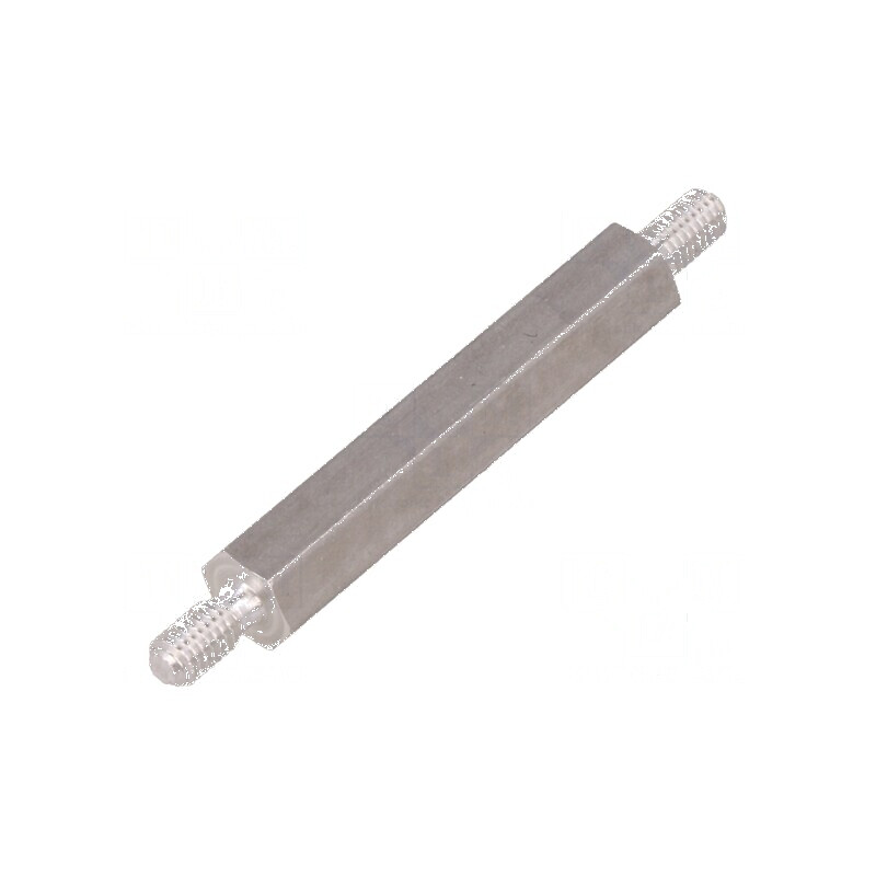 Piuliță Distanțieră Filetată 30mm, Filet Exterior M3, Hexagonală | Electronic-mag.ro | Componente Electronice