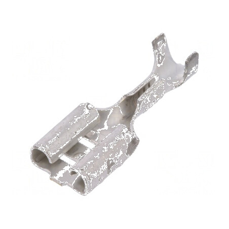 Terminal plat 6,3mm mamă 0,8mm pentru cablu 0,3÷0,9mm², crimpat | Electronic-mag.ro | Componente Electronice