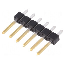 Conector BERGSTIK II tată PIN 6 drept pentru şiruri pini - soluție de interconectare profesională | Electronic-mag.ro | Componente Electronice