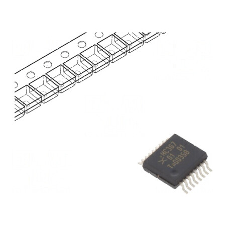 IC Digital Buffer Non-Inversor Declanșator Linie CMOS 6 Canale | Electronic-mag.ro | Componente Electronice