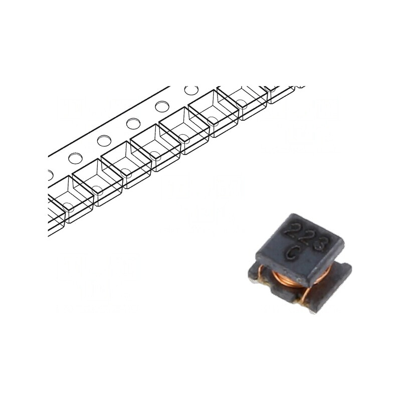 Inductor SMD 22uH 320mA 0,92Ω -40÷85°C ±10% 8200 | Electronic-mag.ro | Componente Electronice Inductor SMD 22uH 320mA 0,92Ω -40÷85°C ±10% 8200 | Electronic-mag.ro | Componente Electronice