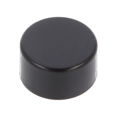 Capişon Negru pentru Seria AB și BB Ø7,5x4mm - Accesorii de Calitate | Electronic-mag.ro | Componente Electronice