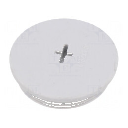 Capac de protecție M32 1,5 IP68 din poliamidă gri deschis, 8mm - Protecție pentru cabluri | Electronic-mag.ro | Componente Electronice