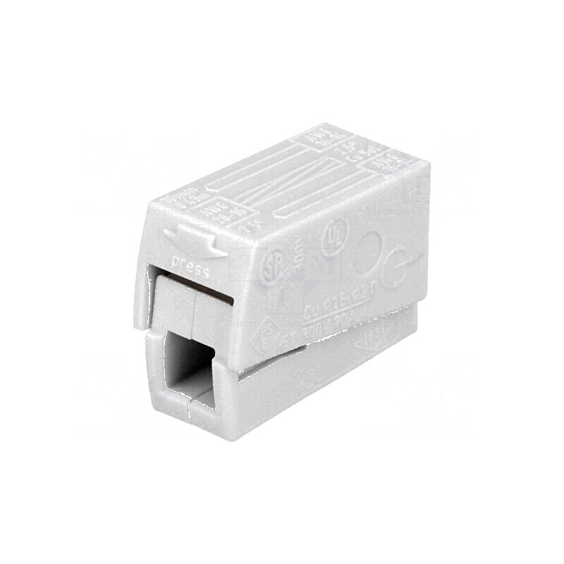Borne cu arc cu eliberare rapidă pentru cabluri 0,5÷2,5mm² 400V 24A | Electronic-mag.ro | Componente Electronice Borne cu arc cu eliberare rapidă pentru cabluri 0,5÷2,5mm² 400V 24A | Electronic-mag.ro | Componente Electronice