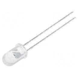 Emițător IR 5mm 850nm Transparent 180mW 20° THT pentru Aplicații de Comunicație și Senzori | Electronic-mag.ro | Componente Electronice