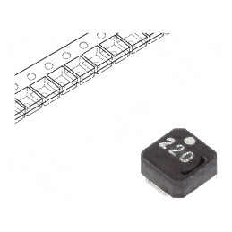 Inductor ferită SMD 22µH 0,8A 391mΩ ±20% VLCF - Componentă electronică pentru aplicații de circuit | Electronic-mag.ro | Componente Electronice