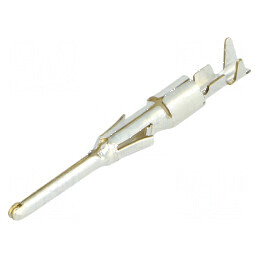 Pin tată 1,6mm argintat pentru cabluri 0,14÷0,5mm2 26AWG÷20AWG - Ambalare în vrac | Electronic-mag.ro | Componente Electronice