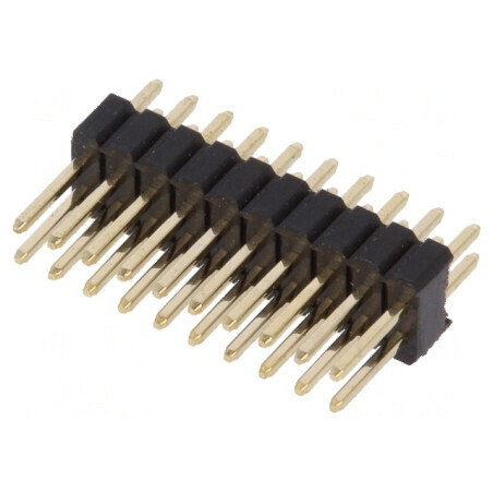 Conector pentru şiruri pini tată 20 PIN 1,27mm THT - Componentă electronică de înaltă calitate | Electronic-mag.ro | Componente Electronice