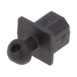 Capac de protecție USB 2.0 pentru socluri USB B - Negru | Electronic-mag.ro | Componente Electronice