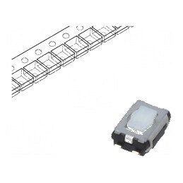 Microîntrerupător TACT SPST Pozitie 2 0,02A/15VDC SMT Fără 2,1mm | Electronic-mag.ro | Componente Electronice