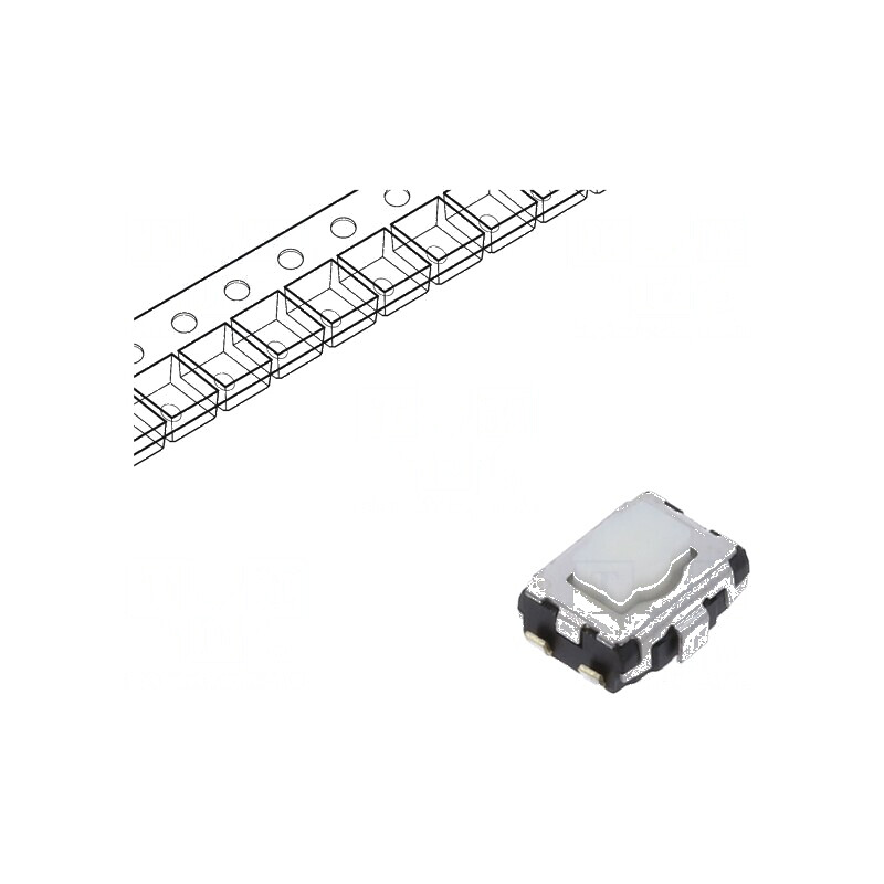 Microîntrerupător TACT SPST Poz: 2 0,02A/15VDC SMD - Fără EVQP2 - Comutator Compact pentru Circuit Electric | Electronic-mag.ro | Componente Electronice Microîntrerupător TACT SPST Poz: 2 0,02A/15VDC SMD - Fără EVQP2 - Comutator Compact pentru Circuit Electric | Electronic-mag.ro | Componente Electronice