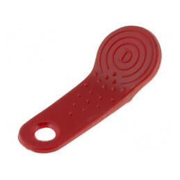 Mâner pentru memorie breloc vişiniu - Accesorii personalizate pentru organizare și stocare date | Electronic-mag.ro | Componente Electronice