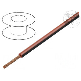 Cablu FLRY-B 1x0,75mm² Litat Cu PVC Roșu-Negru, 60V, 100m - Conductori Electrice de Înaltă Calitate | Electronic-mag.ro | Componente Electronice