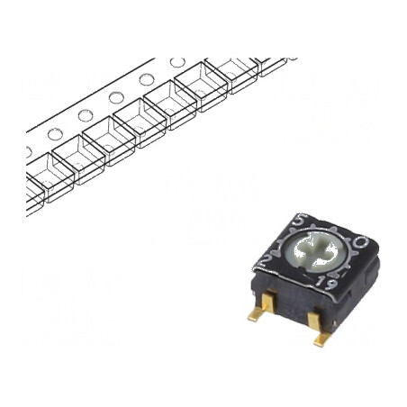 Potenţiometru SMD 1kΩ 125mW cu montare simplă, toleranță ±20% | Electronic-mag.ro | Componente Electronice