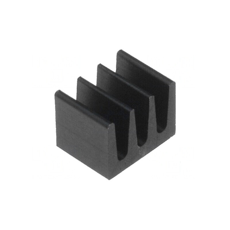 Radiator extrudat negru 5mm L, 6,3mm W, 4,8mm H, 123K/W | Electronic-mag.ro | Componente Electronice Radiator extrudat negru 5mm L, 6,3mm W, 4,8mm H, 123K/W | Electronic-mag.ro | Componente Electronice