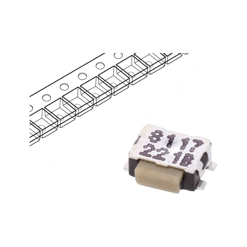 Microîntrerupător TACT SPST-NO 0,05A/32VDC Poz: 2 Fără 2N | Electronic-mag.ro | Componente Electronice Microîntrerupător TACT SPST-NO 0,05A/32VDC Poz: 2 Fără 2N | Electronic-mag.ro | Componente Electronice