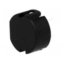 Comutator tastatură Poz 2 SPST-NO 0,01A/35VDC negru THT - Comutator electronic de calitate superioară | Electronic-mag.ro | Componente Electronice