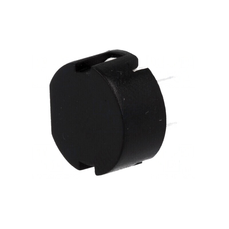 Comutator tastatură Poz 2 SPST-NO 0,01A/35VDC negru THT - Comutator electronic de calitate superioară | Electronic-mag.ro | Componente Electronice