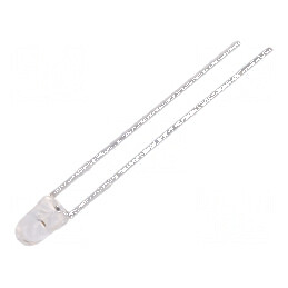 LED 3mm Roșie 5000-9000mcd 30° Convex pentru Iluminat și Proiecte DIY | Electronic-mag.ro | Componente Electronice