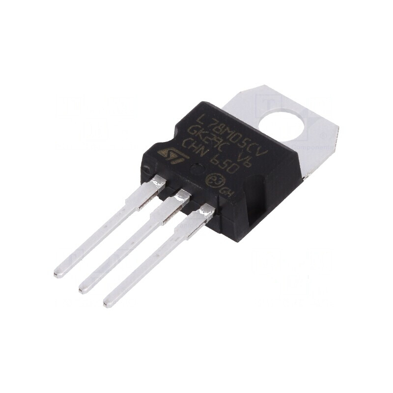 Stabilizator de Tensiune Liniar Nereglabil 5V 0,5A THT - IC | Electronic-mag.ro | Componente Electronice