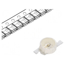 LED SMD Albastru 224-560mcd Ø2,1mm 120° 20mA λd: 464-476nm - Lumină Intensă pentru Proiecte Electrnice | Electronic-mag.ro | Componente Electronice
