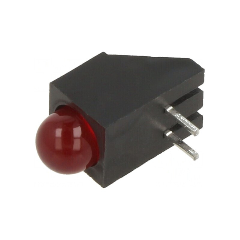 LED 4,75mm în Carcasă - Diode Roșie 20mA, 60° - Tensiune 2÷2,5V, 40mcd | Electronic-mag.ro | Componente Electronice LED 4,75mm în Carcasă - Diode Roșie 20mA, 60° - Tensiune 2÷2,5V, 40mcd | Electronic-mag.ro | Componente Electronice