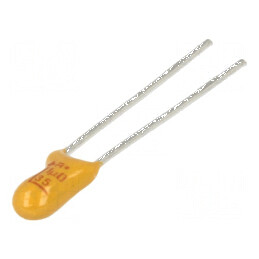 Condensator Tantal 1uF 35VDC THT ±20% -55÷125°C Serie TAP | Electronic-mag.ro | Componente Electronice
