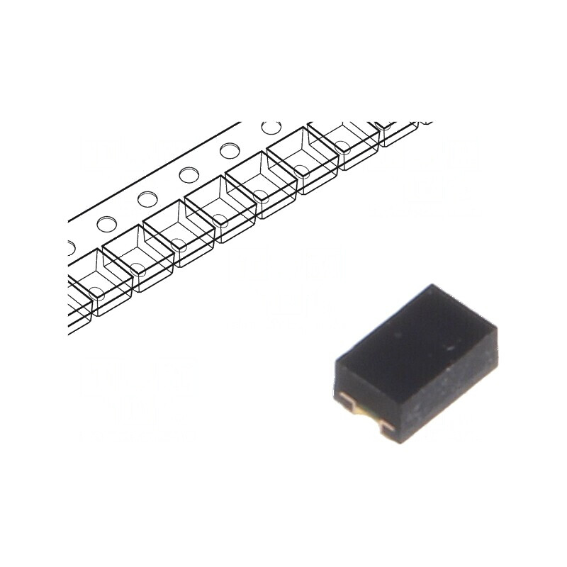 Fotodiodă PIN SMD 950nm, interval 750-1050nm, unghi 120°, neagră, plată | Electronic-mag.ro | Componente Electronice Fotodiodă PIN SMD 950nm, interval 750-1050nm, unghi 120°, neagră, plată | Electronic-mag.ro | Componente Electronice
