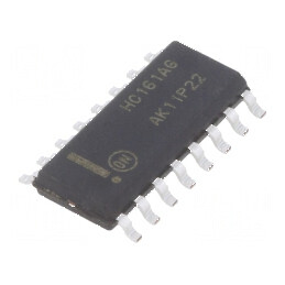 IC CMOS 16-Pin SOIC, 1 Channel, 9 Input, 2-6VDC, SMD - HC Series | Electronic-mag.ro | Componente Electronice