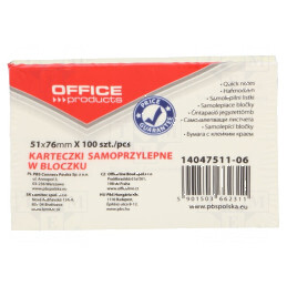 Post-it-uri adezive galbene 51x76mm - Notițe autoadezive pentru birou și organizare | Electronic-mag.ro | Componente Electronice
