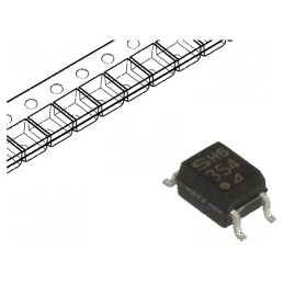 Optocuplor SMD cu 1 Canal, Ieșire pe Tranzistori, Izolație de 3,75kV, Tensiune Colector-Emitor de 80V | Electronic-mag.ro | Componente Electronice