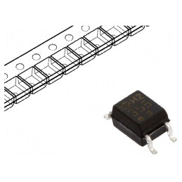 Optocuplor SMD cu 1 Canal, 1 Iesire, Izolatie 3,75kV, Tensiune Colector-Emetator 35V | Electronic-mag.ro | Componente Electronice