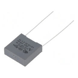 Condensator cu polipropilenă X2 R46 125°C 220nF 18x6x17,5mm - Componentă electronică de înaltă calitate | Electronic-mag.ro | Componente Electronice