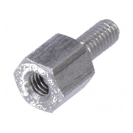 Piuliță Distanțieră Filetată 5mm M2.5 Hexagonală pentru Aplicații Industriale | Electronic-mag.ro | Componente Electronice