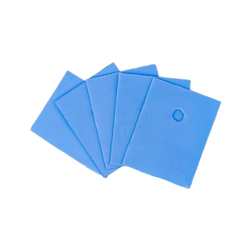 Bandă termoconductoare 18mm x 23mm, grosime 0,3mm, 1,5W/mK, set 5 bucăți | Electronic-mag.ro | Componente Electronice Bandă termoconductoare 18mm x 23mm, grosime 0,3mm, 1,5W/mK, set 5 bucăți | Electronic-mag.ro | Componente Electronice