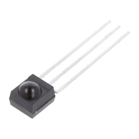 Receptor Infraroșu Integrat 38kHz pentru Tensiune 2-3,6V cu Unghi de 45° | Electronic-mag.ro | Componente Electronice