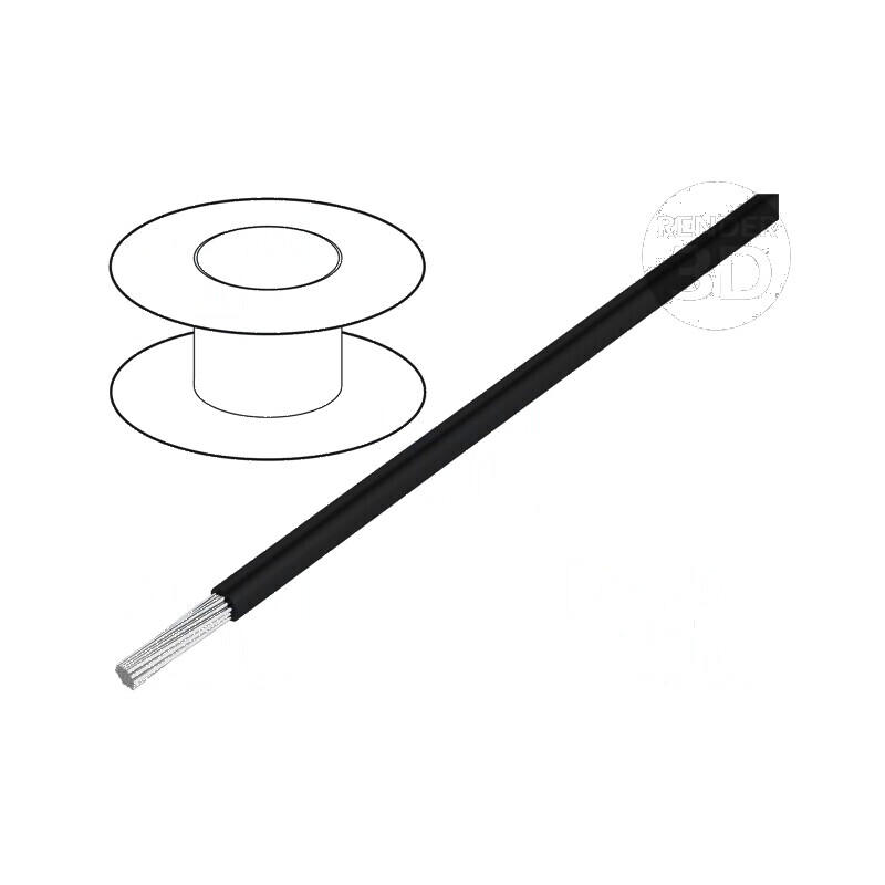 Cablu litat 22AWG PVC Negru 300V Clasa 5 1x22AWG - Conexiune Profesională | Electronic-mag.ro | Componente Electronice Cablu litat 22AWG PVC Negru 300V Clasa 5 1x22AWG - Conexiune Profesională | Electronic-mag.ro | Componente Electronice