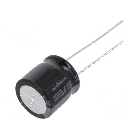 Condensator Electrolitic THT 1000uF 16VDC Ø12,5mm ±20% - Componentă Electronică | Electronic-mag.ro | Componente Electronice