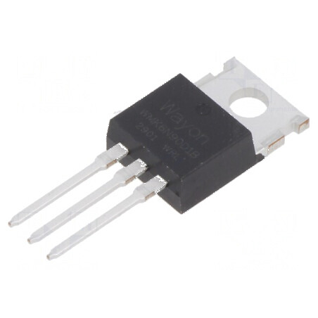 Tranzistor N-MOSFET Unipolar 900V 6A TO220-3 pentru Aplicații de Putere | Electronic-mag.ro | Componente Electronice